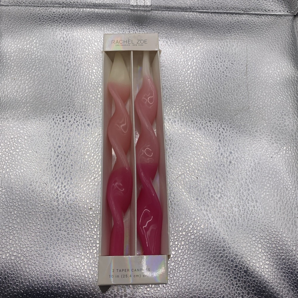 Rachel Zoe 2 Taper Candles 10 In.  Los Angeles- New York